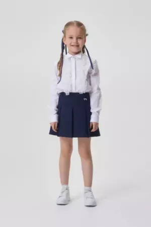 Юбка-шорты 7-16 / Синий / Девочка