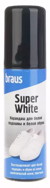 Карандаш для белой обуви и подошвы Braus 3301